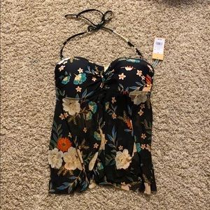 Kona Sol Floral Flyaway Tankini Sz M from Target